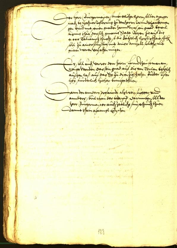 Stadtarchiv Bozen - BOhisto Ratsprotokoll 1543 