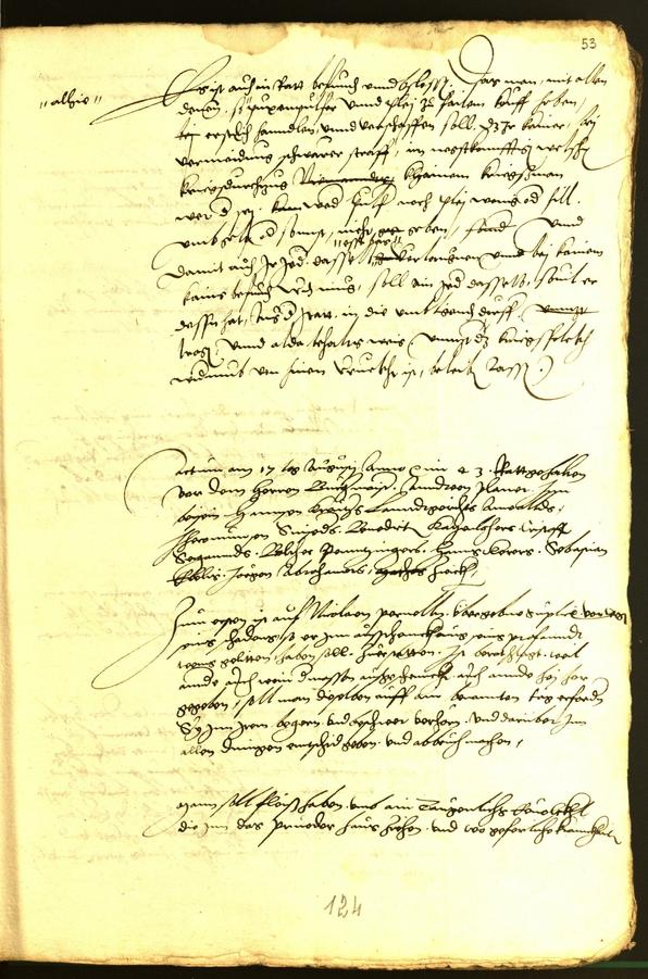 Civic Archives of Bozen-Bolzano - BOhisto Minutes of the council 1543 