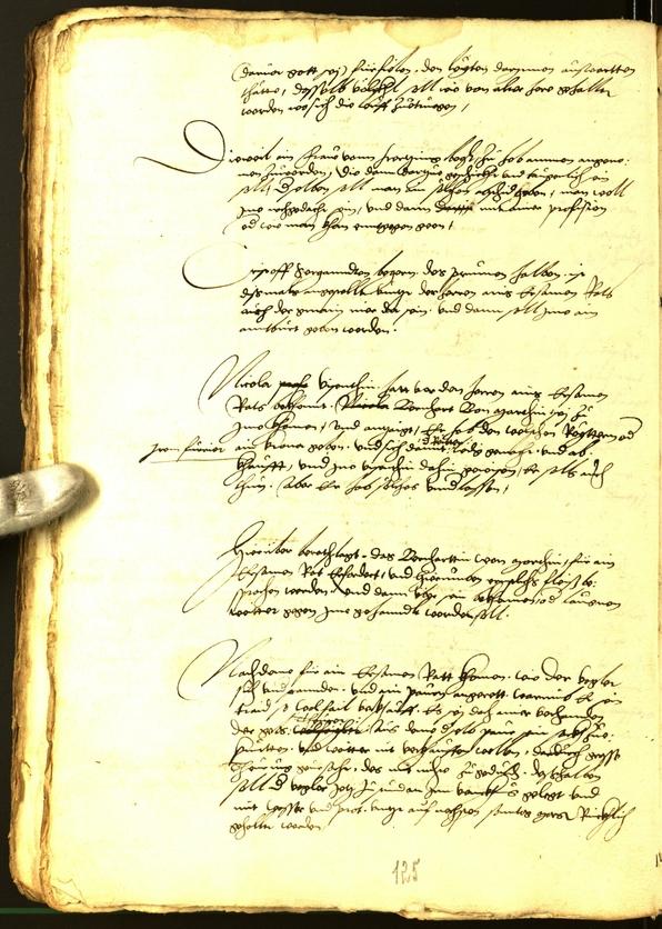 Stadtarchiv Bozen - BOhisto Ratsprotokoll 1543 