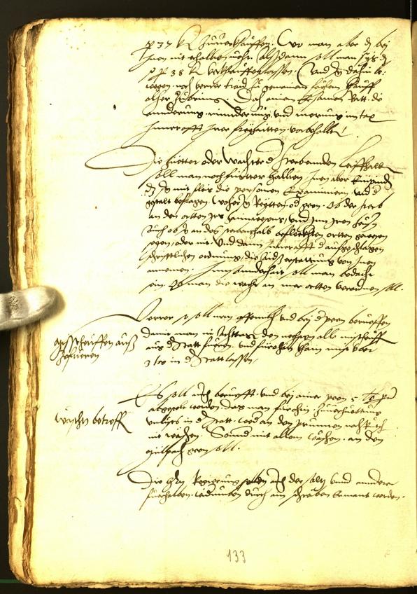 Civic Archives of Bozen-Bolzano - BOhisto Minutes of the council 1543 