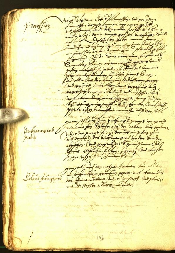 Stadtarchiv Bozen - BOhisto Ratsprotokoll 1543 