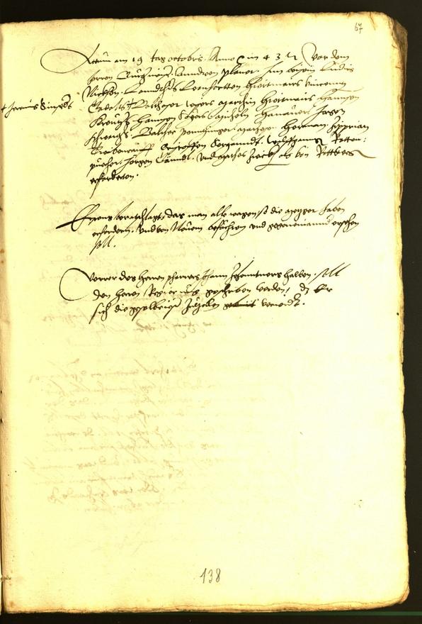 Civic Archives of Bozen-Bolzano - BOhisto Minutes of the council 1543 