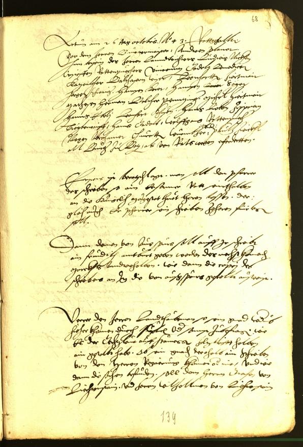 Civic Archives of Bozen-Bolzano - BOhisto Minutes of the council 1543 