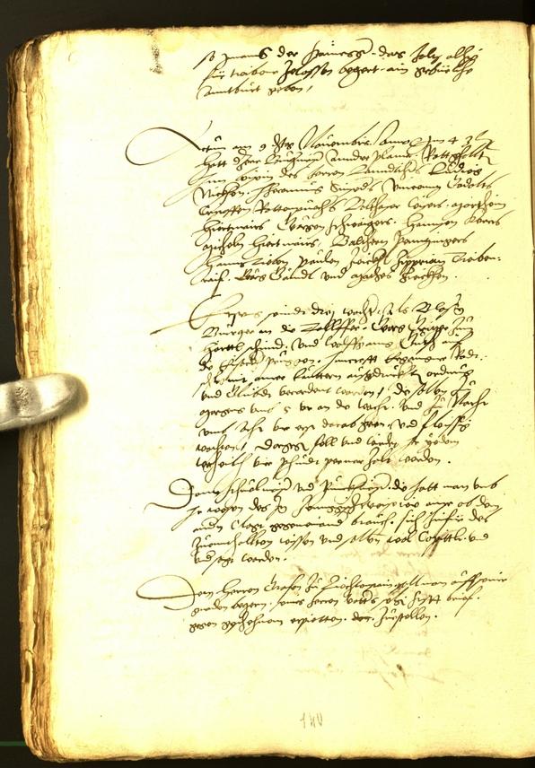 Civic Archives of Bozen-Bolzano - BOhisto Minutes of the council 1543 