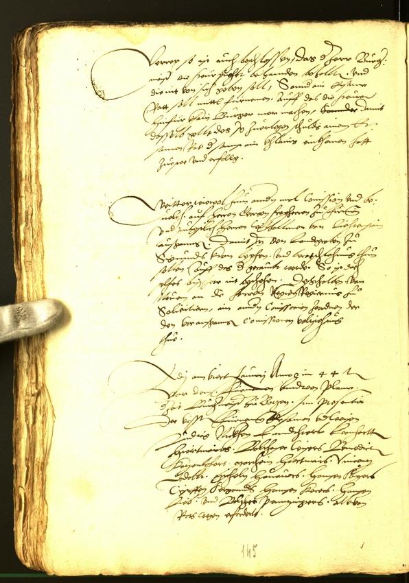 Civic Archives of Bozen-Bolzano - BOhisto Minutes of the council 1543 