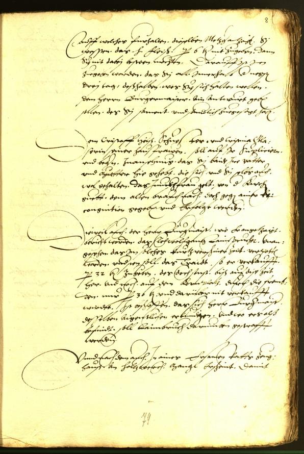 Civic Archives of Bozen-Bolzano - BOhisto Minutes of the council 1543 