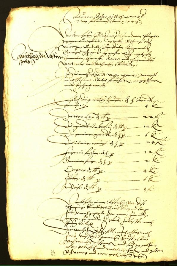 Civic Archives of Bozen-Bolzano - BOhisto Minutes of the council 1543 