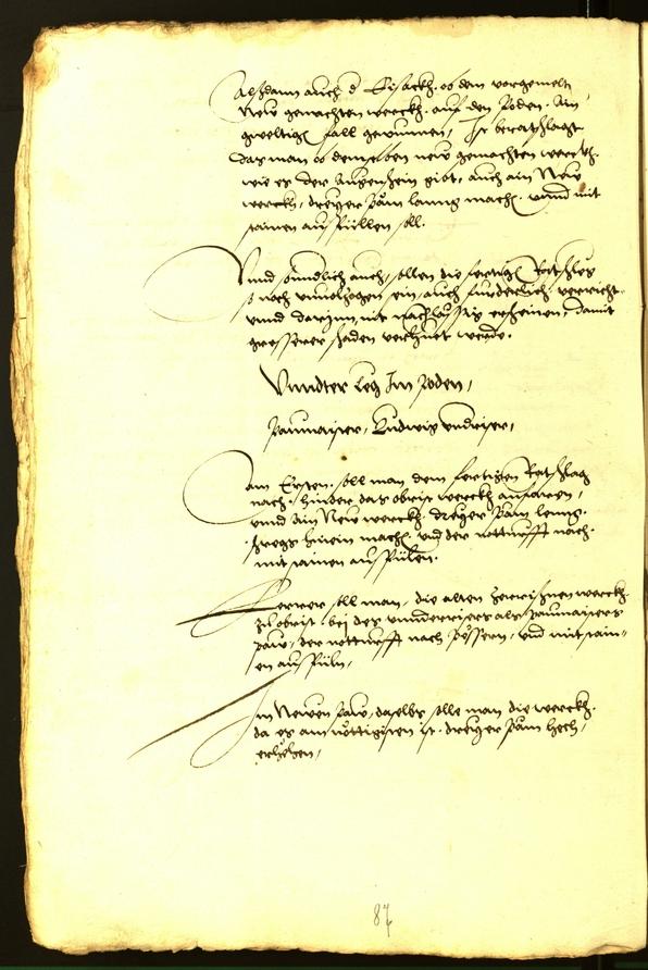 Stadtarchiv Bozen - BOhisto Ratsprotokoll 1543 