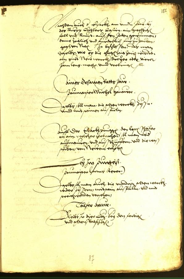 Civic Archives of Bozen-Bolzano - BOhisto Minutes of the council 1543 