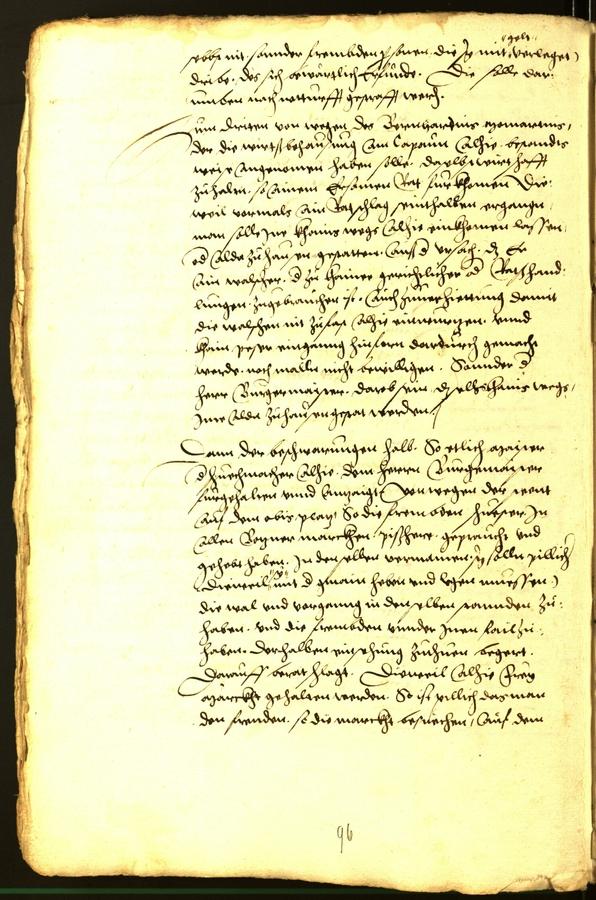 Stadtarchiv Bozen - BOhisto Ratsprotokoll 1543 