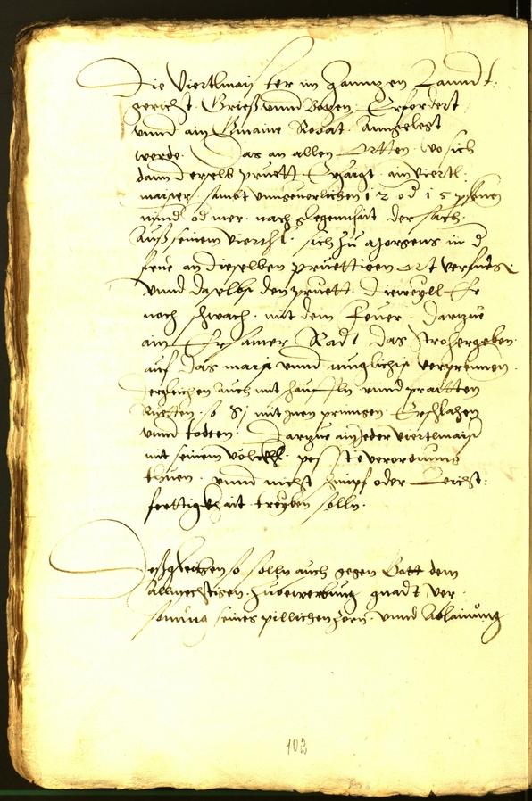 Stadtarchiv Bozen - BOhisto Ratsprotokoll 1543 