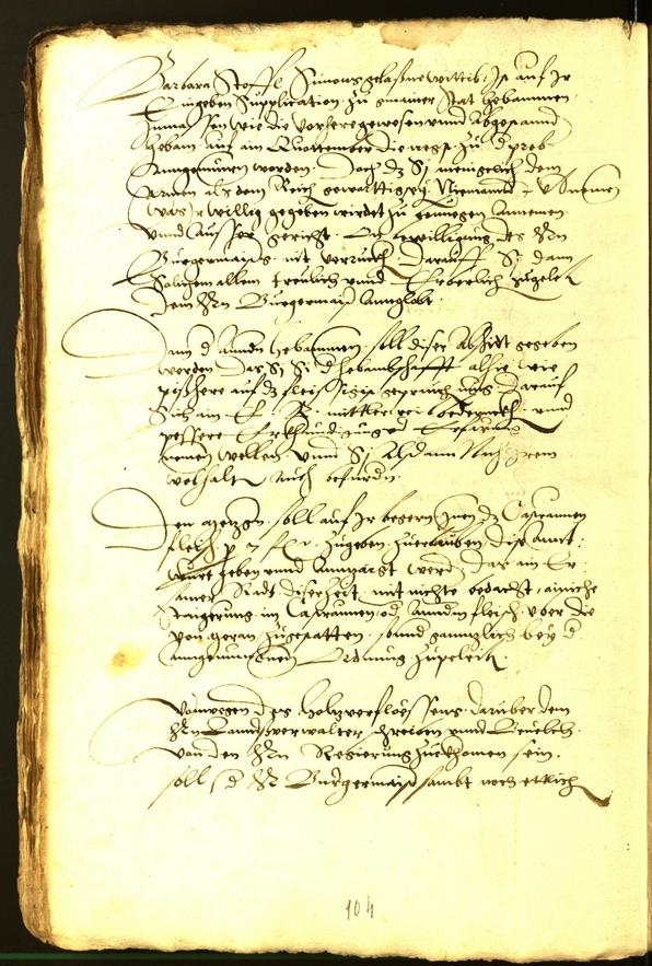 Stadtarchiv Bozen - BOhisto Ratsprotokoll 1543 