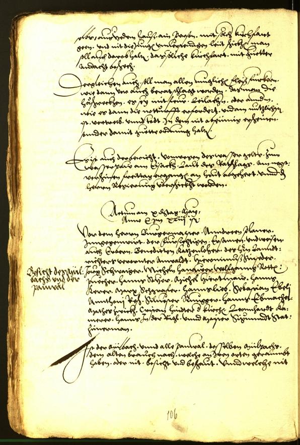 Stadtarchiv Bozen - BOhisto Ratsprotokoll 1543 