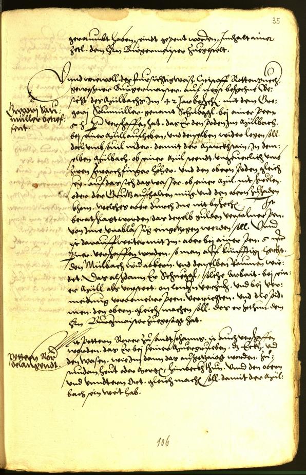 Stadtarchiv Bozen - BOhisto Ratsprotokoll 1543 