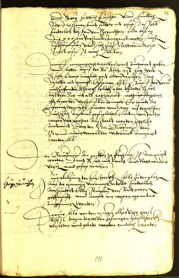 Civic Archives of Bozen-Bolzano - BOhisto Minutes of the council 1543 