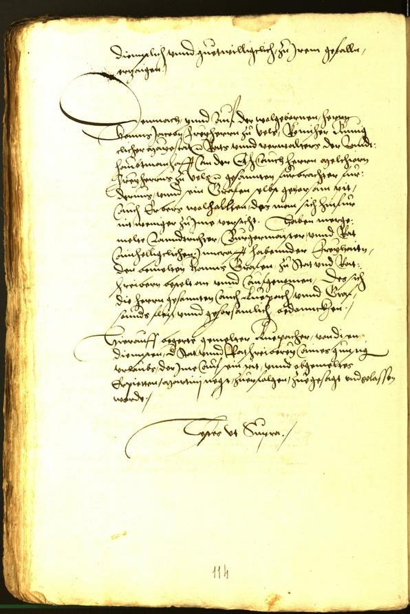 Stadtarchiv Bozen - BOhisto Ratsprotokoll 1543 