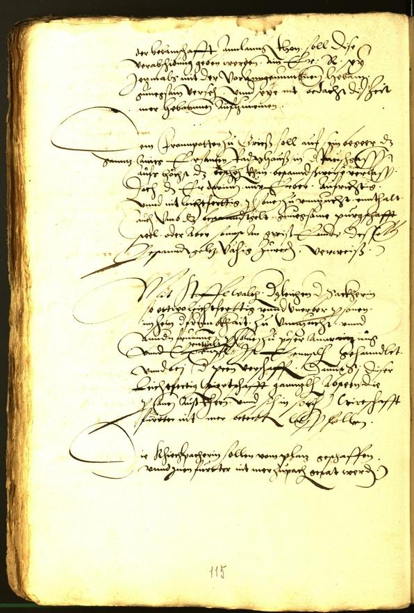 Civic Archives of Bozen-Bolzano - BOhisto Minutes of the council 1543 