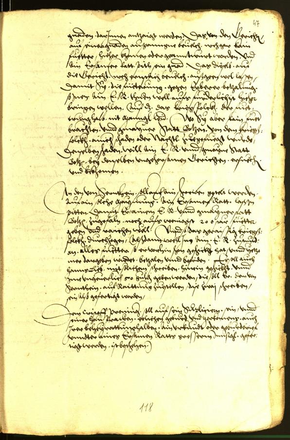 Stadtarchiv Bozen - BOhisto Ratsprotokoll 1543 