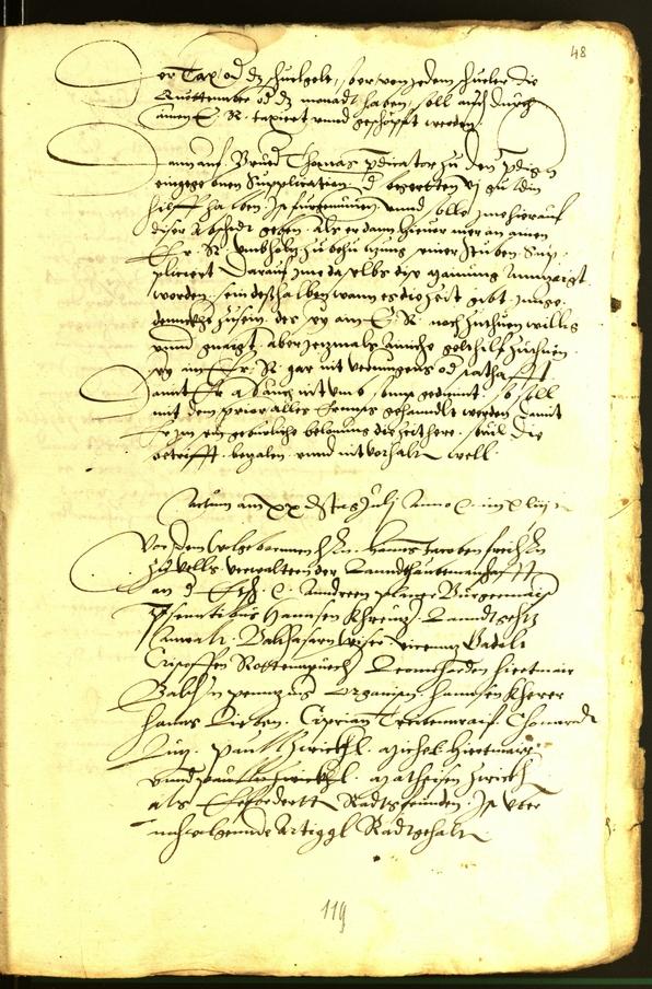 Civic Archives of Bozen-Bolzano - BOhisto Minutes of the council 1543 