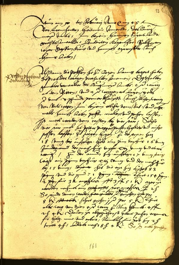 Archivio Storico della Città di Bolzano - BOhisto protocollo consiliare 1545 