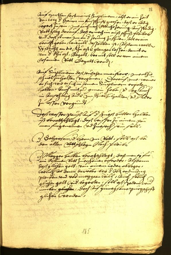 Civic Archives of Bozen-Bolzano - BOhisto Minutes of the council 1545 