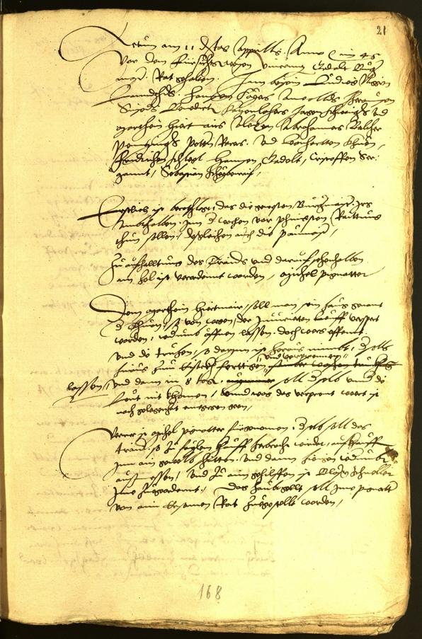 Civic Archives of Bozen-Bolzano - BOhisto Minutes of the council 1545 