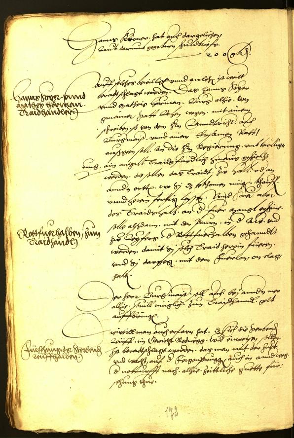 Civic Archives of Bozen-Bolzano - BOhisto Minutes of the council 1545 