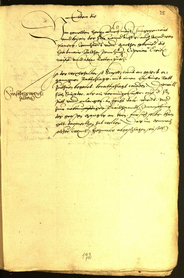 Archivio Storico della Città di Bolzano - BOhisto protocollo consiliare 1545 