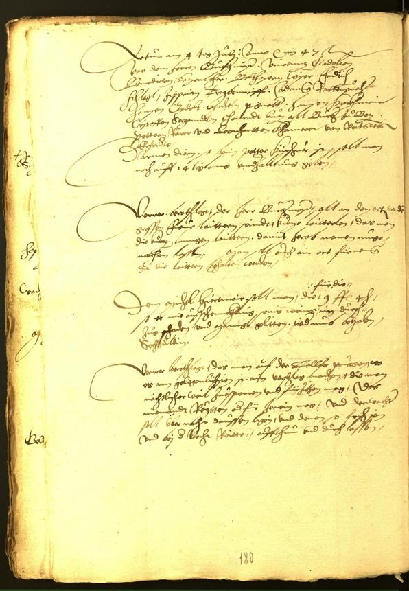 Civic Archives of Bozen-Bolzano - BOhisto Minutes of the council 1545 