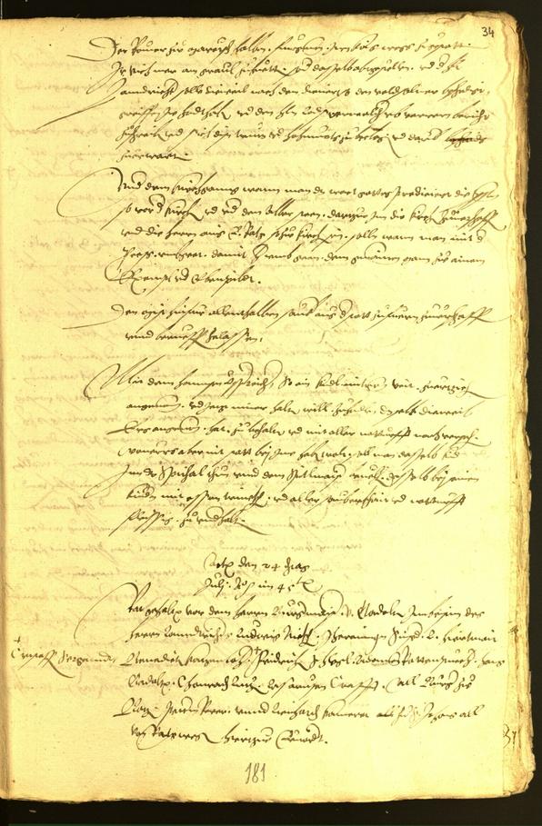 Civic Archives of Bozen-Bolzano - BOhisto Minutes of the council 1545 