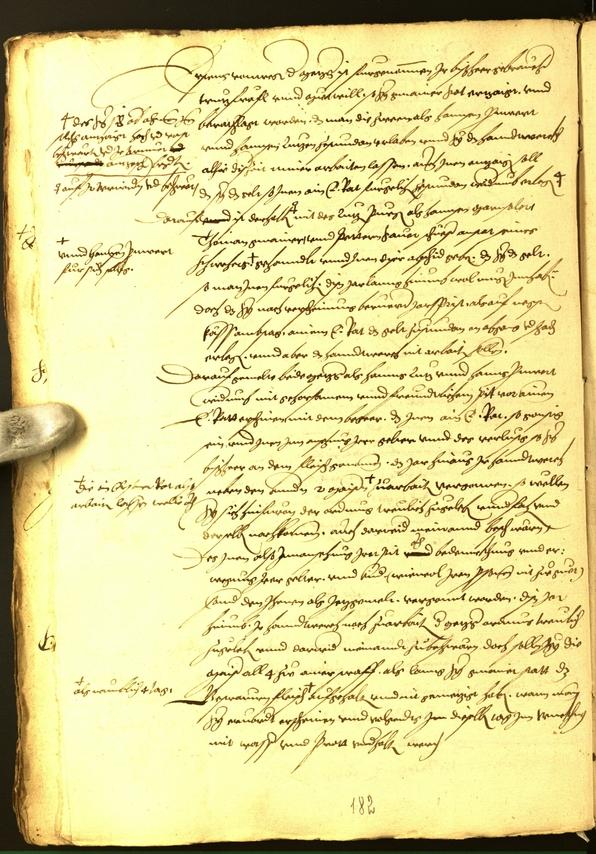 Civic Archives of Bozen-Bolzano - BOhisto Minutes of the council 1545 