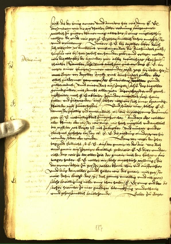 Archivio Storico della Città di Bolzano - BOhisto protocollo consiliare 1545 