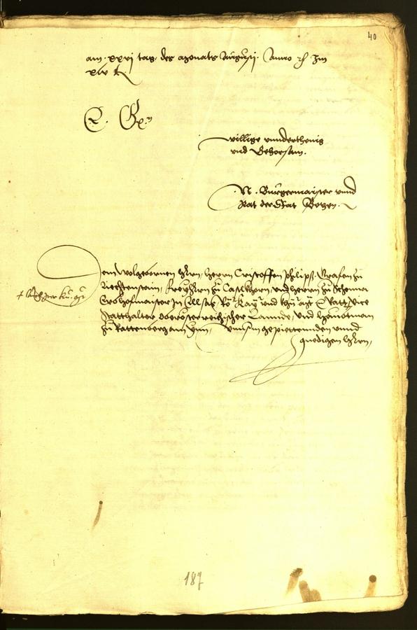 Civic Archives of Bozen-Bolzano - BOhisto Minutes of the council 1545 