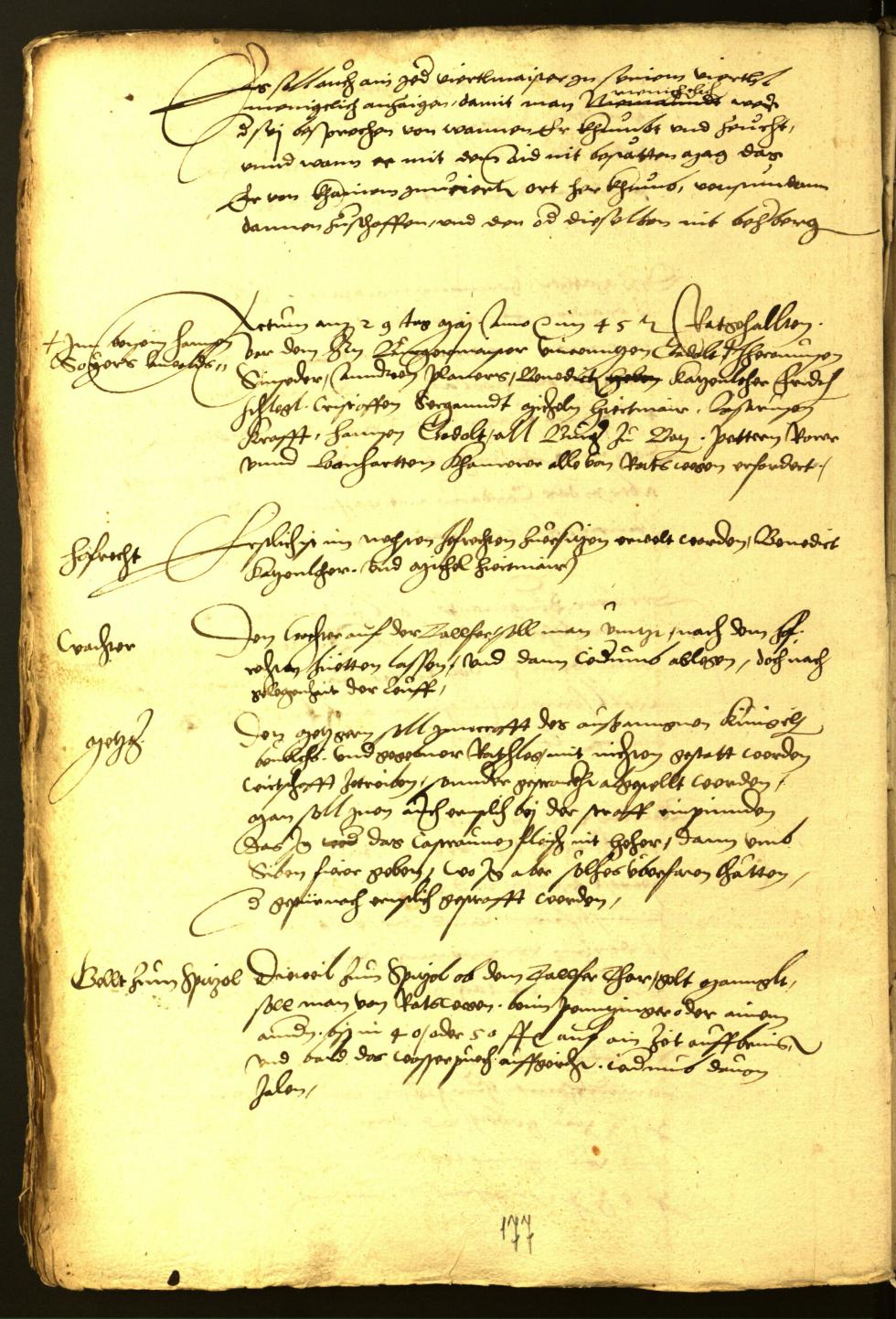 Civic Archives of Bozen-Bolzano - BOhisto Minutes of the council 1545 