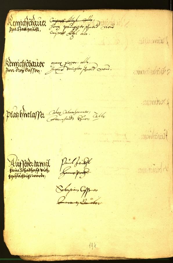 Stadtarchiv Bozen - BOhisto Ratsprotokoll 1546 
