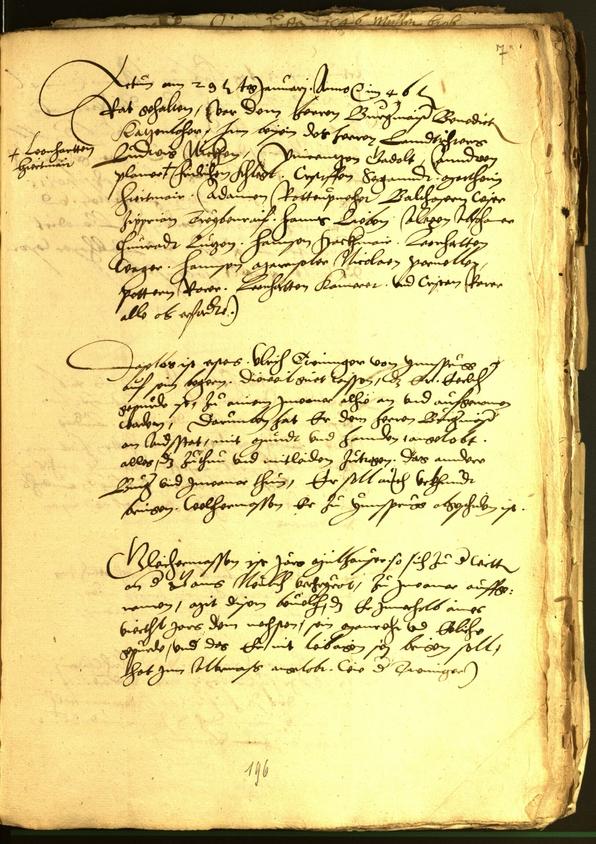 Civic Archives of Bozen-Bolzano - BOhisto Minutes of the council 1546 