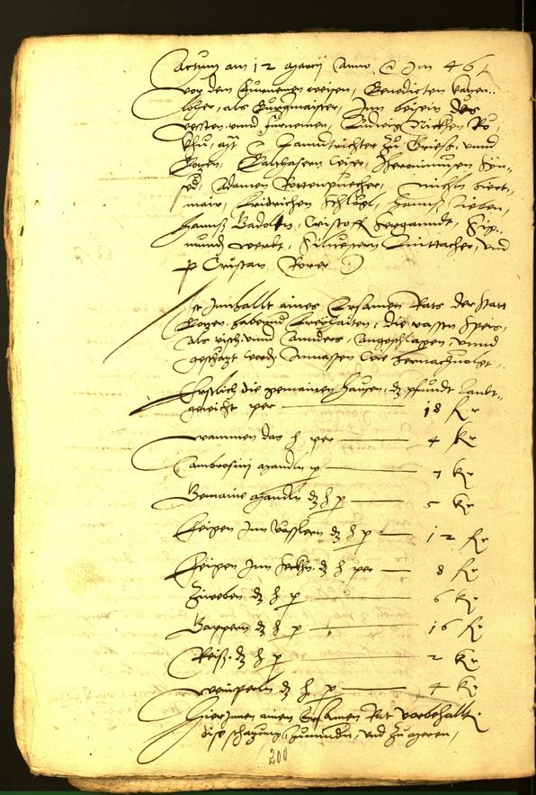 Archivio Storico della Città di Bolzano - BOhisto protocollo consiliare 1546 