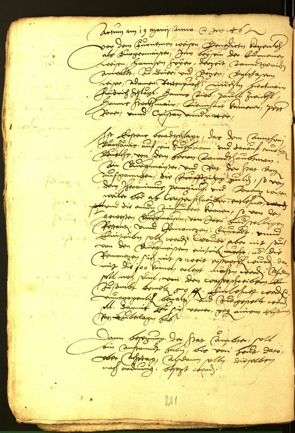 Archivio Storico della Città di Bolzano - BOhisto protocollo consiliare 1546 