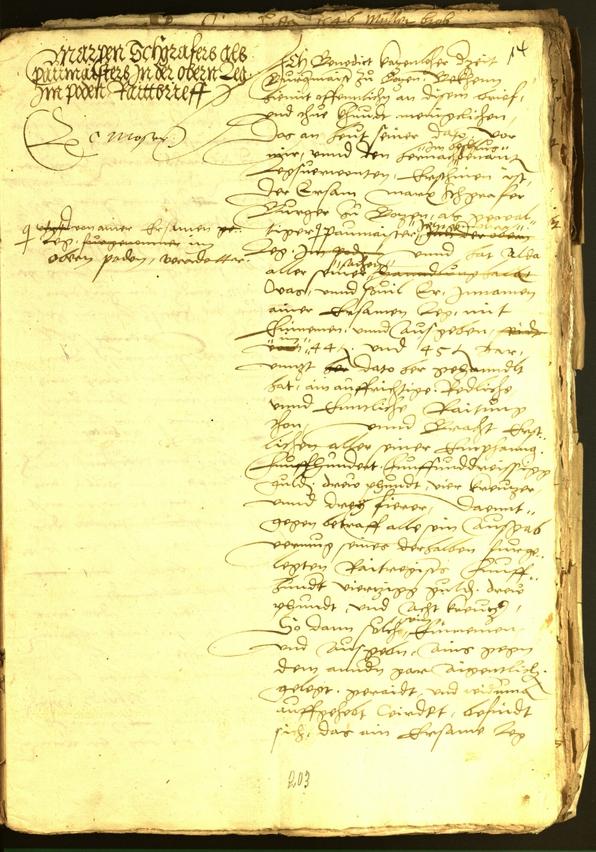 Civic Archives of Bozen-Bolzano - BOhisto Minutes of the council 1546 