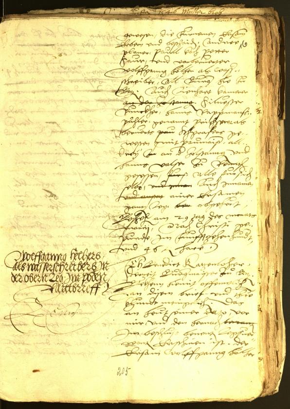 Civic Archives of Bozen-Bolzano - BOhisto Minutes of the council 1546 