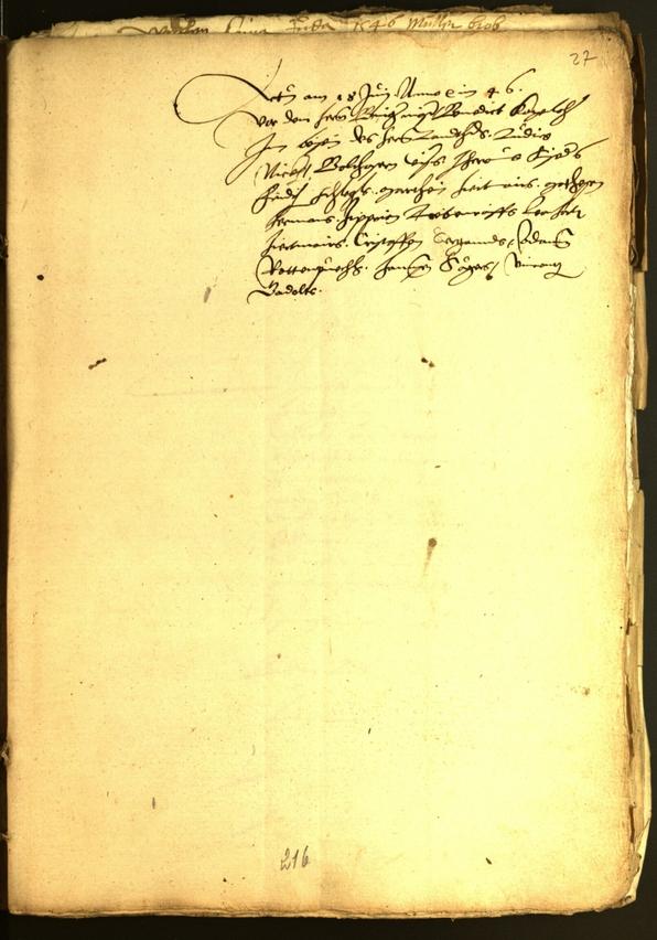 Civic Archives of Bozen-Bolzano - BOhisto Minutes of the council 1546 