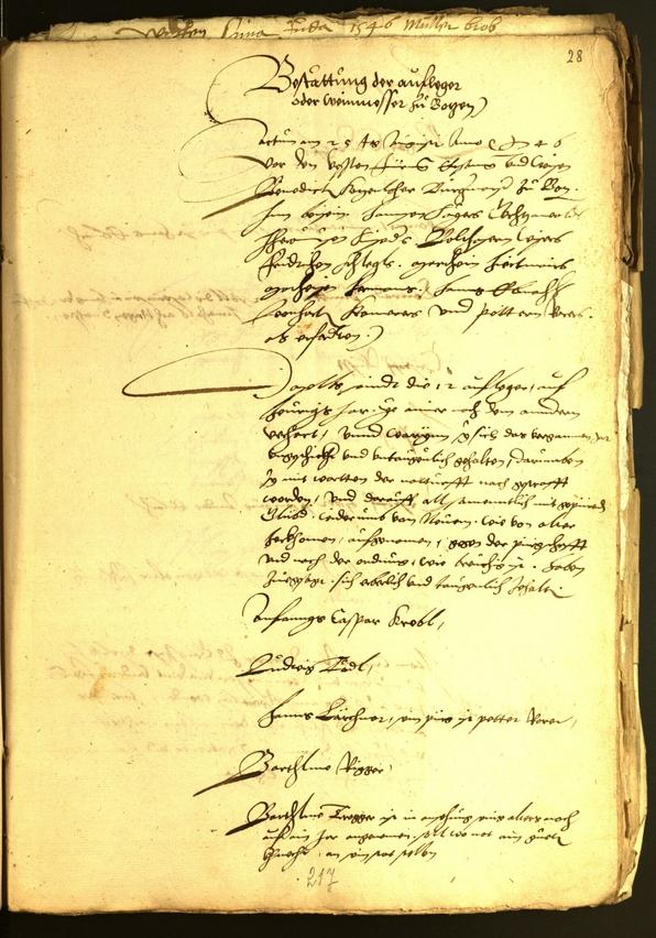 Civic Archives of Bozen-Bolzano - BOhisto Minutes of the council 1546 