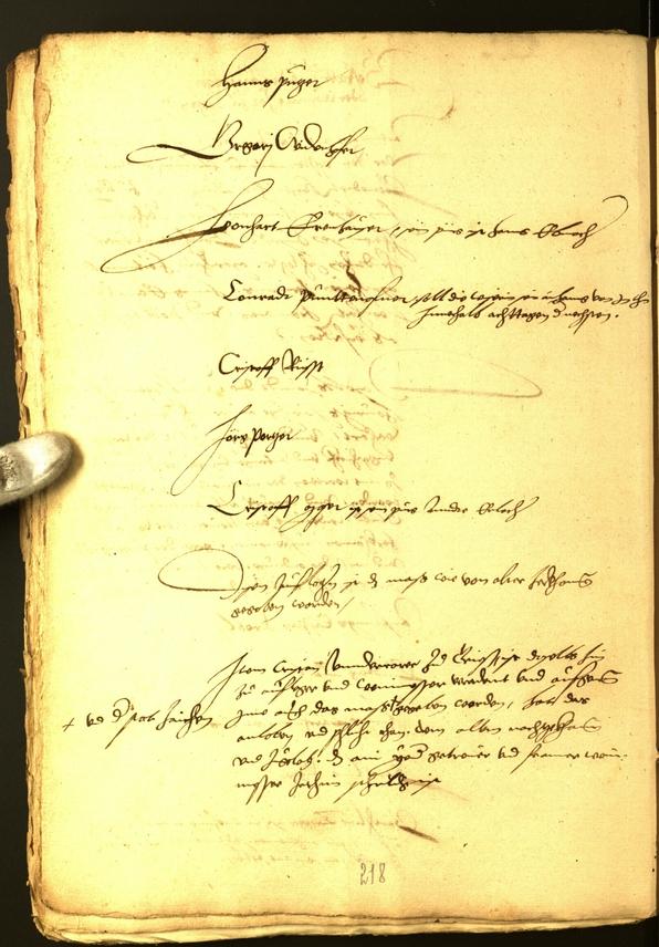 Archivio Storico della Città di Bolzano - BOhisto protocollo consiliare 1546 