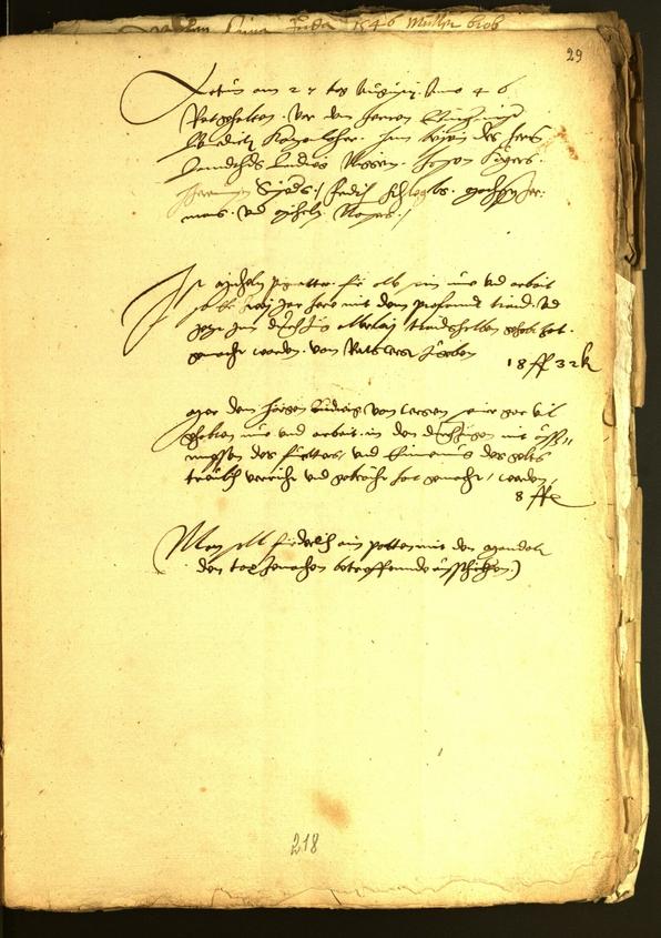 Civic Archives of Bozen-Bolzano - BOhisto Minutes of the council 1546 