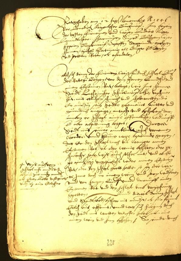 Archivio Storico della Città di Bolzano - BOhisto protocollo consiliare 1546 