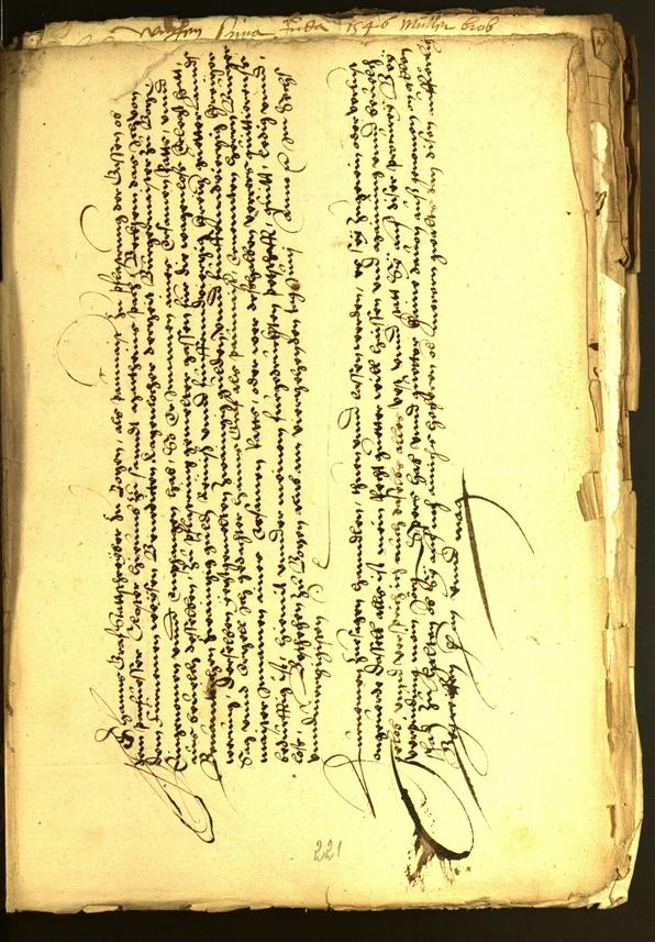 Stadtarchiv Bozen - BOhisto Ratsprotokoll 1546 