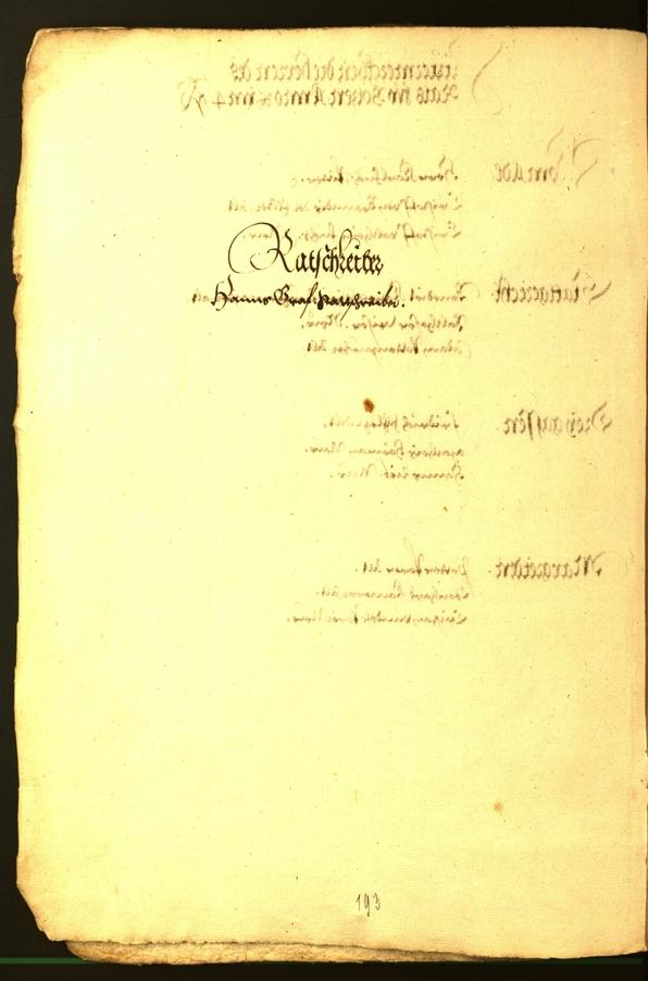 Civic Archives of Bozen-Bolzano - BOhisto Minutes of the council 1546 