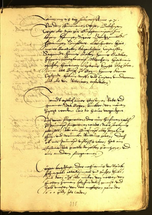 Archivio Storico della Città di Bolzano - BOhisto protocollo consiliare 1547 