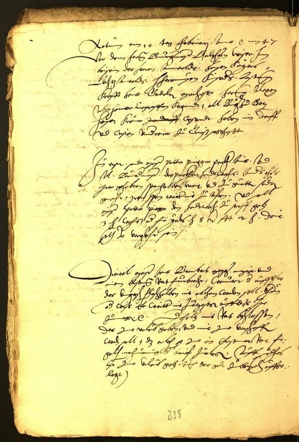 Civic Archives of Bozen-Bolzano - BOhisto Minutes of the council 1547 