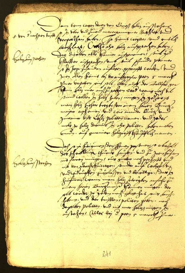 Civic Archives of Bozen-Bolzano - BOhisto Minutes of the council 1547 